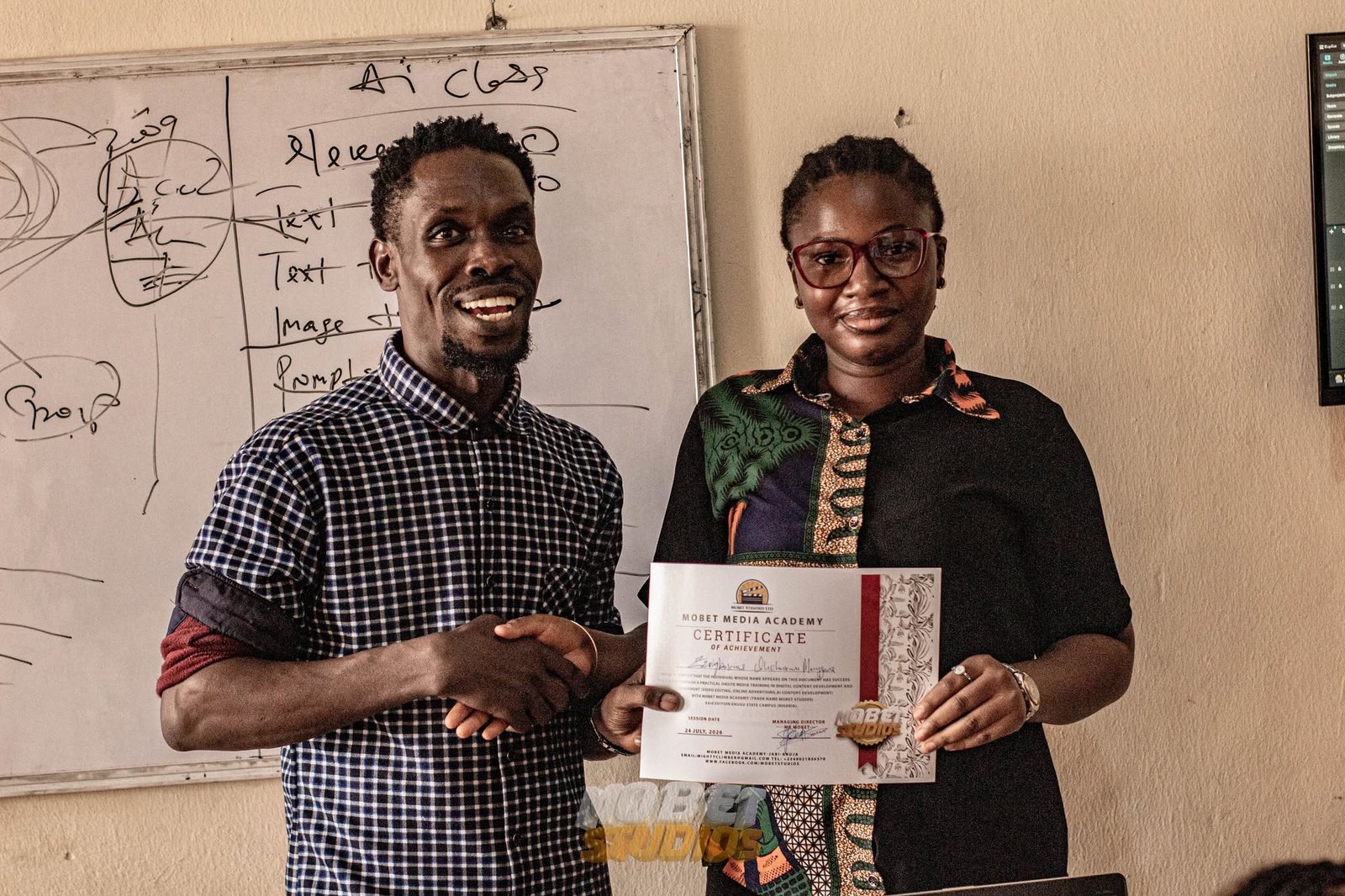 Mobet Media Academy practical training